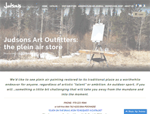 Tablet Screenshot of judsonsart.com